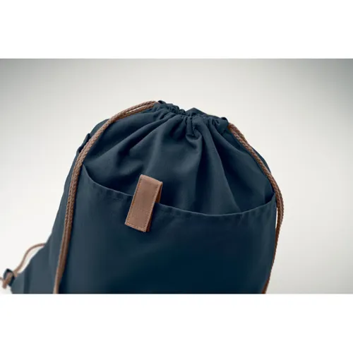 PANDA BAG Újrahaszn. pamut tornazsák Francia Tengerészkék 