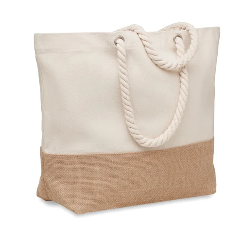 PANTAI Vászon strandtáska 280 g Bézs 
