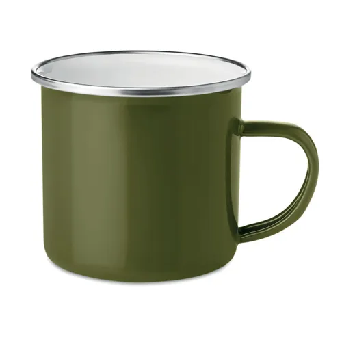 PLATEADO Zománcozott fém bögre 350 ml Zöld 