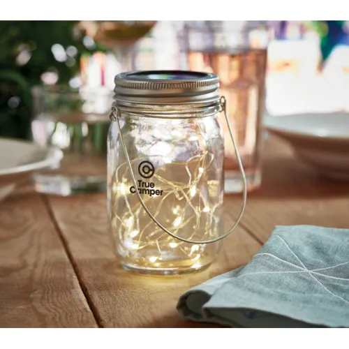 POT LAMP Napelemes kültéri lámpa Áttetsző 