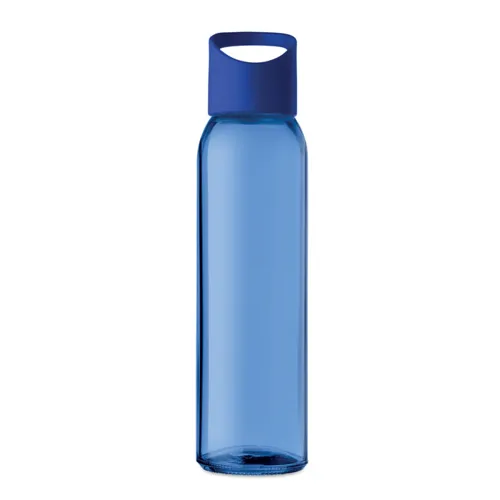 PRAGA Üveg palack 470 ml Királykék 