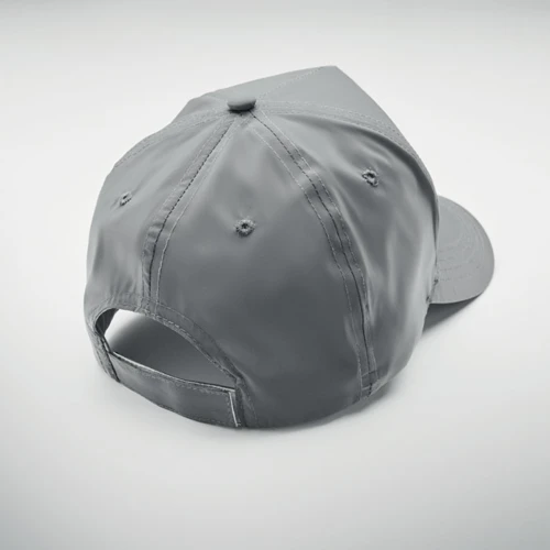 RAYS 5 panel fényvisszav. pes sapka Matt Ezüst 