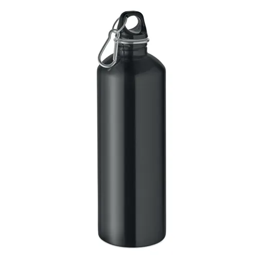 RE-ONE MOSS Szimplafalú palack 1000 ml Fekete 