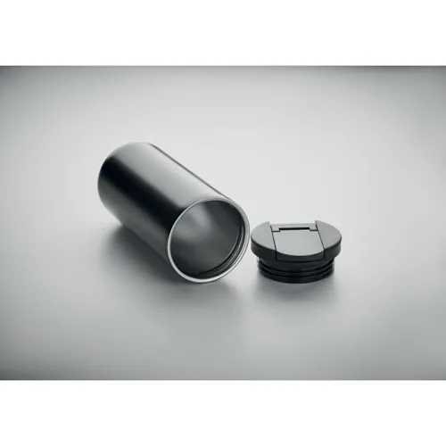 REDU Duplafalú úti pohár 330ml Fekete 