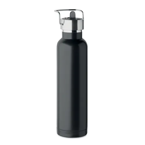 RIFLOW Duplafalú termoszpalack 660 ml Fekete 