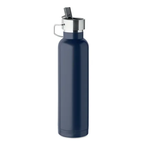 RIFLOW Duplafalú termoszpalack 660 ml Francia Tengerészkék 