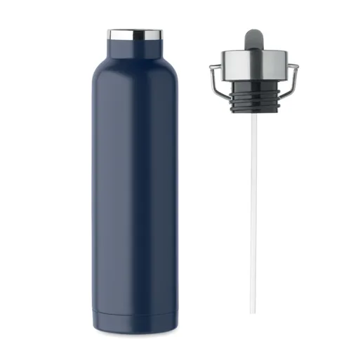 RIFLOW Duplafalú termoszpalack 660 ml Francia Tengerészkék 