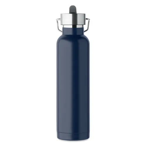 RIFLOW Duplafalú termoszpalack 660 ml Francia Tengerészkék 