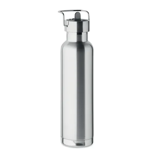 RIFLOW Duplafalú termoszpalack 660 ml Matt Ezüst 