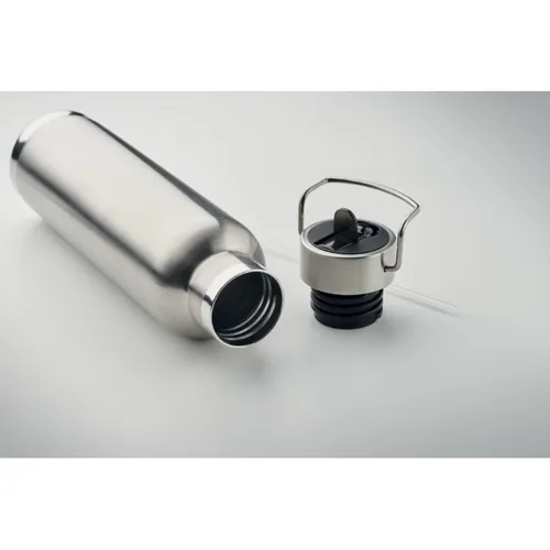 RIFLOW Duplafalú termoszpalack 660 ml Matt Ezüst 