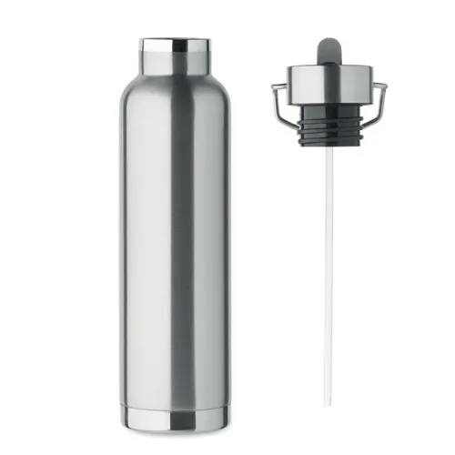 RIFLOW Duplafalú termoszpalack 660 ml Matt Ezüst 