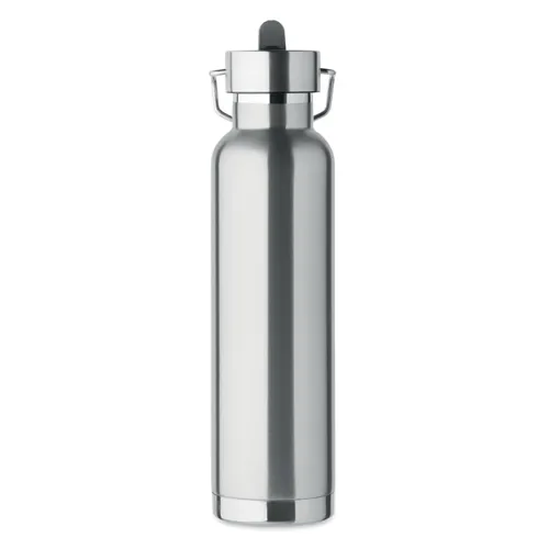 RIFLOW Duplafalú termoszpalack 660 ml Matt Ezüst 