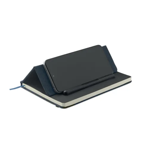 RINBOOK A5 notesz telefontartóval Francia Tengerészkék 