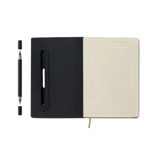 RINBOOK A5 notesz telefontartóval Sötétzöld 