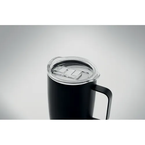 RUBY Duplafalú pohár 300 ml Fekete 