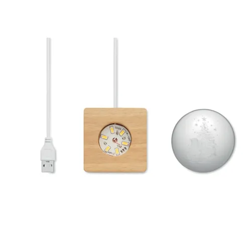 SANTA LIGHT Karácsonyi LED gömb Fa 