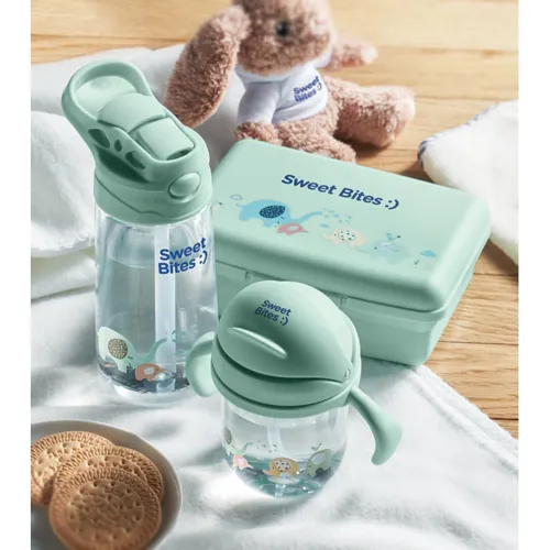 SED Tritan™ baba itatópohár 250 ml Mentazöld 