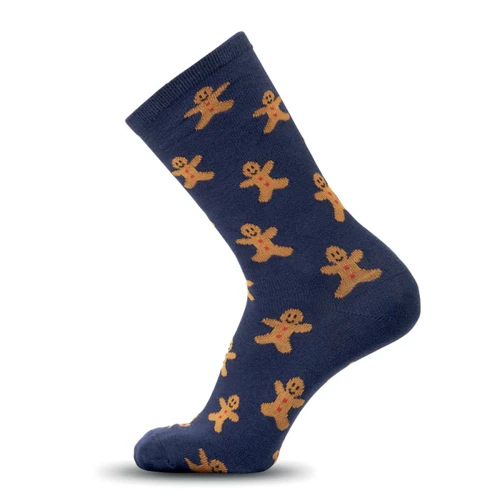 SOC LARGE Karácsonyi zokni L méret Kék 