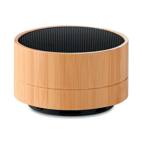 SOUND BAMBOO 3W bambusz vez. nélk hangszóró Fekete 