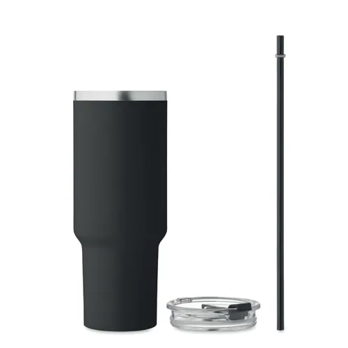 SUMA Duplafalú pohár 1200ml Fekete 