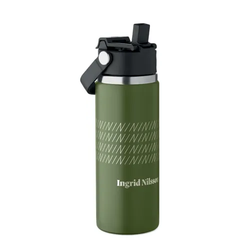 SUMA GRIP Duplafalú palack 500 ml Sötétzöld 