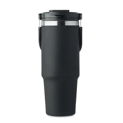 SUMA HAND Duplafalú pohár 850 ml Fekete 