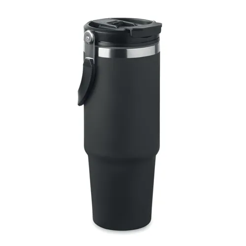 SUMA HAND Duplafalú pohár 850 ml Fekete 