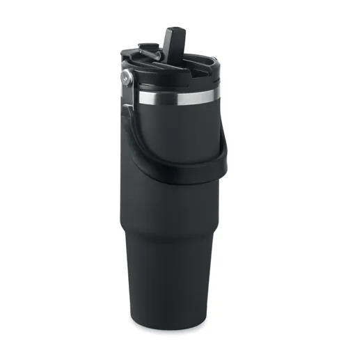 SUMA HAND Duplafalú pohár 850 ml Fekete 