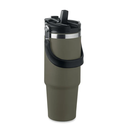 SUMA HAND Duplafalú pohár 850 ml Sötétzöld 