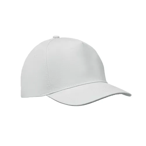 SUNNY 5 panel baseball sapka 180 gr Fehér 