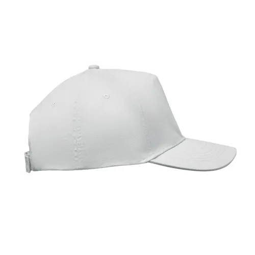 SUNNY 5 panel baseball sapka 180 gr Fehér 