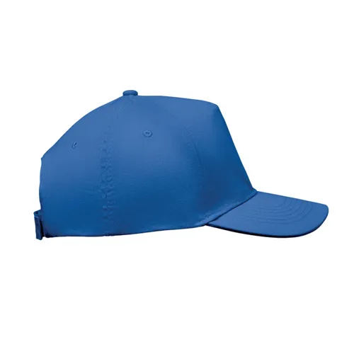 SUNNY 5 panel baseball sapka 180 gr Királykék 