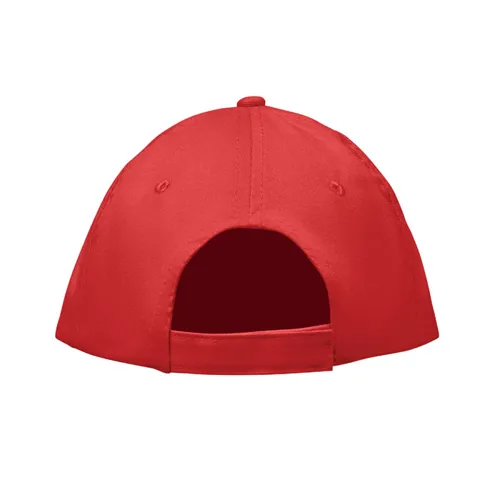 SUNNY 5 panel baseball sapka 180 gr Piros 