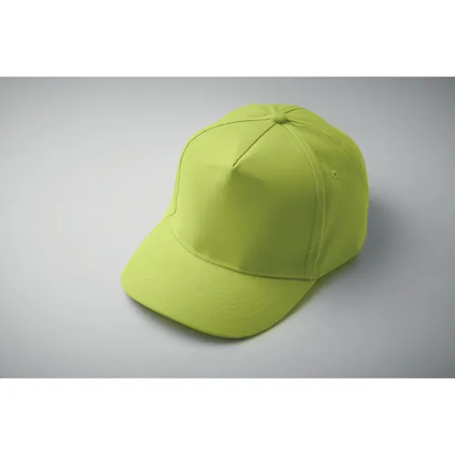 SUNNY 5 panel baseball sapka 180 gr Lime 