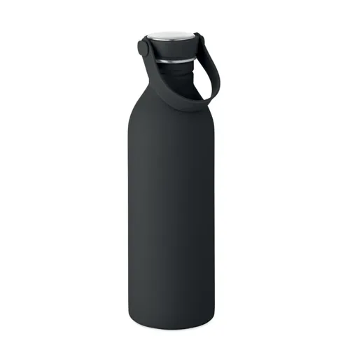 SVALUR Szimplafalú palack 500 ml Fekete 