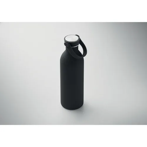 SVALUR Szimplafalú palack 500 ml Fekete 
