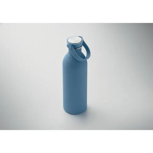 SVALUR Szimplafalú palack 500 ml Petrolkék 