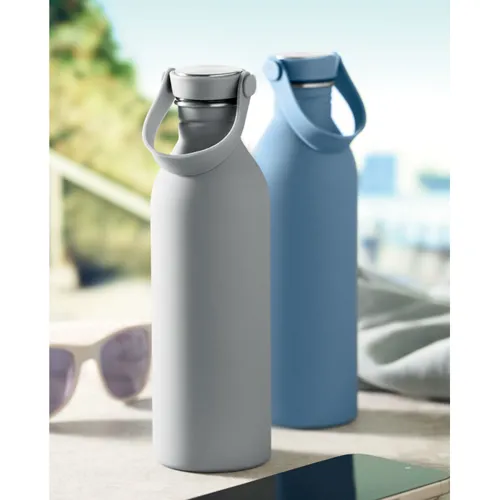 SVALUR Szimplafalú palack 500 ml Szürke 
