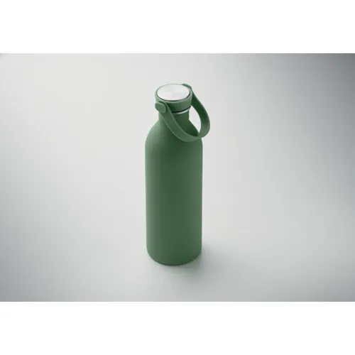 SVALUR Szimplafalú palack 500 ml Sötétzöld 