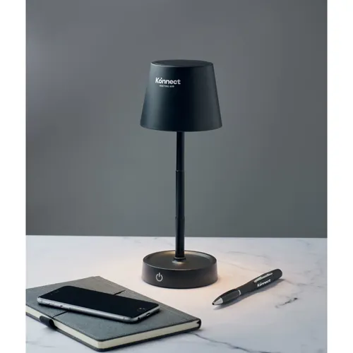 TAPLAMB USB újratölthető asztali lámpa Fekete 