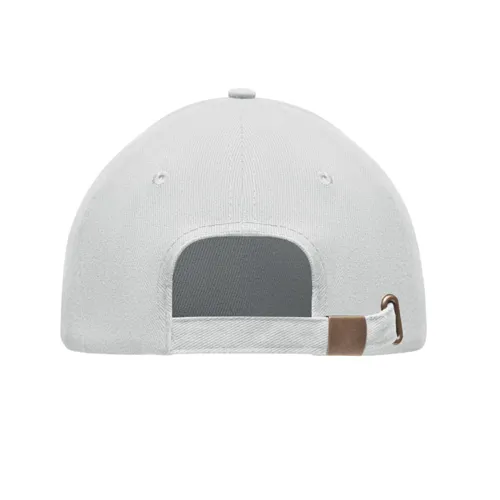 TEKAPO 6 panel baseball sapka 270g/m² Fehér 