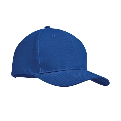 TEKAPO 6 panel baseball sapka 270g/m² Királykék 
