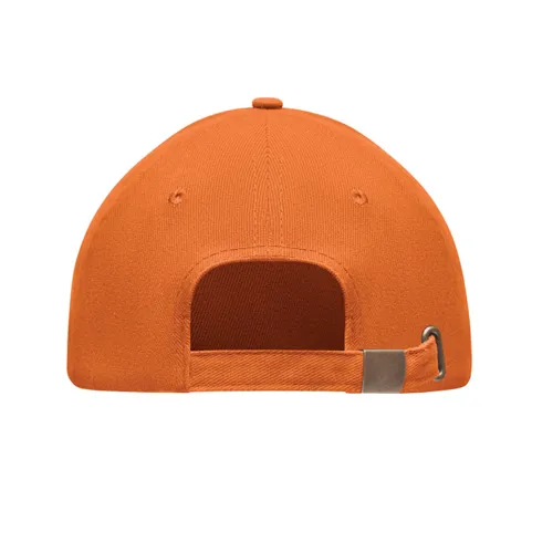 TEKAPO 6 panel baseball sapka 270g/m² Narancssárga 
