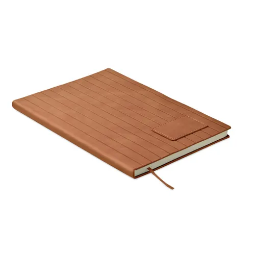 TINTRAY A5 füstös színű PU notesz Barna 