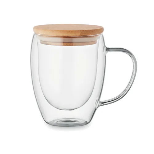 TIRAL Duplafalú boroszilikát 250ml Áttetsző 