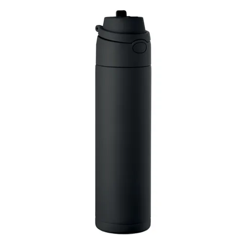 TOIEN TWO Duplafalú palack 500 ml Fekete 
