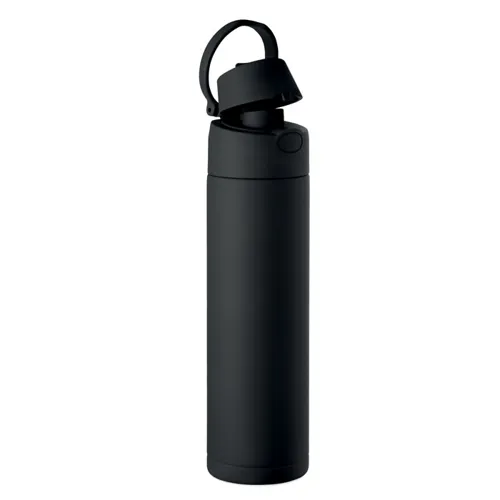TOIEN TWO Duplafalú palack 500 ml Fekete 