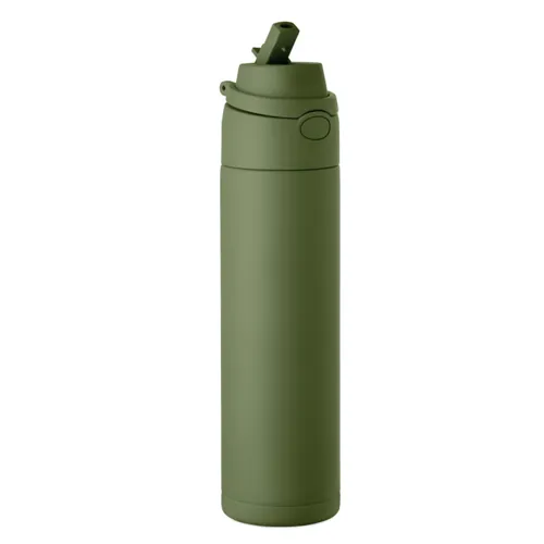 TOIEN TWO Duplafalú palack 500 ml Sötétzöld 