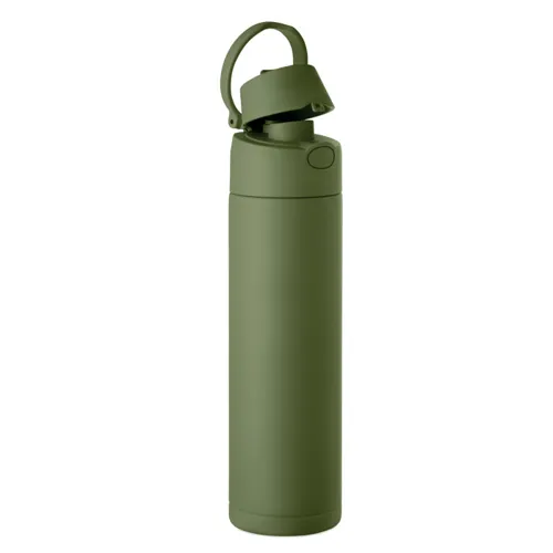 TOIEN TWO Duplafalú palack 500 ml Sötétzöld 