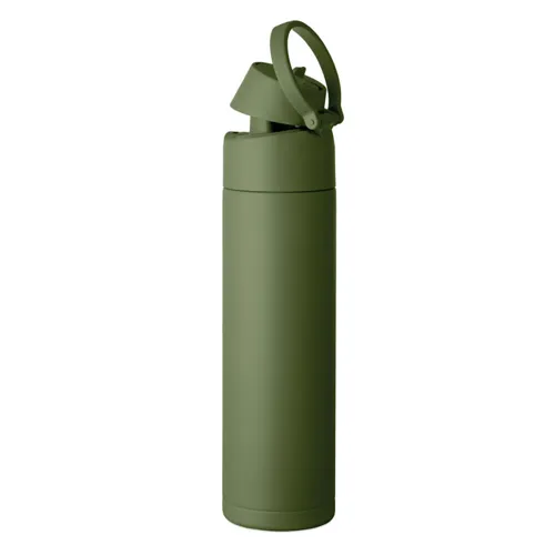 TOIEN TWO Duplafalú palack 500 ml Sötétzöld 
